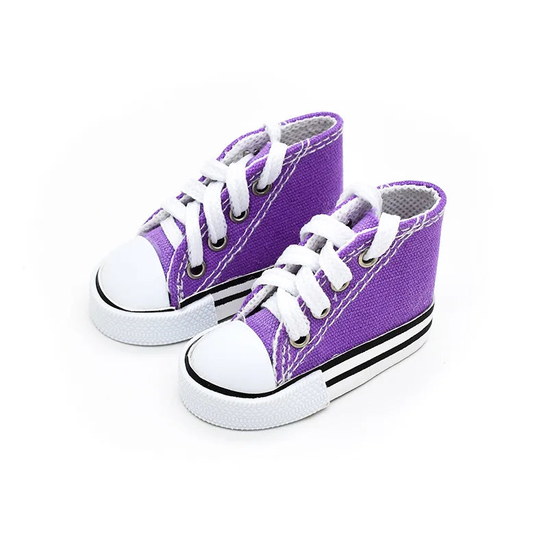 7.5 CM Doll Shoes For 16-18 Inch Dolls And 43 CM Dolls Unisex Soft Cloth Breathable Accessory