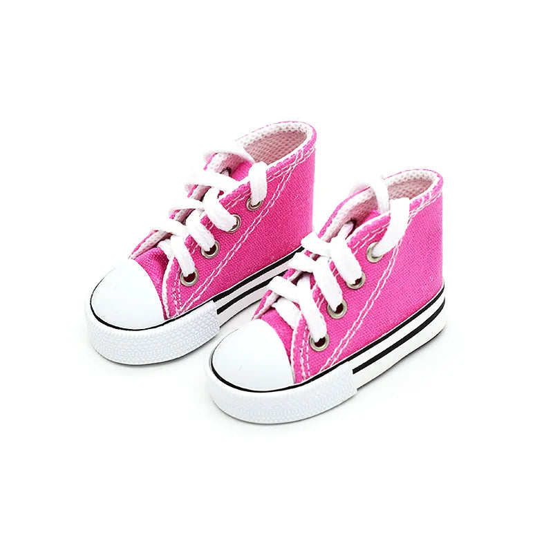 7.5 CM Doll Shoes For 16-18 Inch Dolls And 43 CM Dolls Unisex Soft Cloth Breathable Accessory