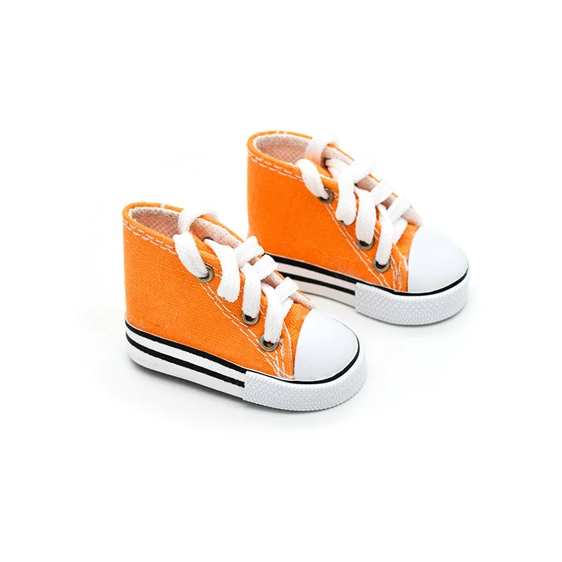 7.5 CM Doll Shoes For 16-18 Inch Dolls And 43 CM Dolls Unisex Soft Cloth Breathable Accessory