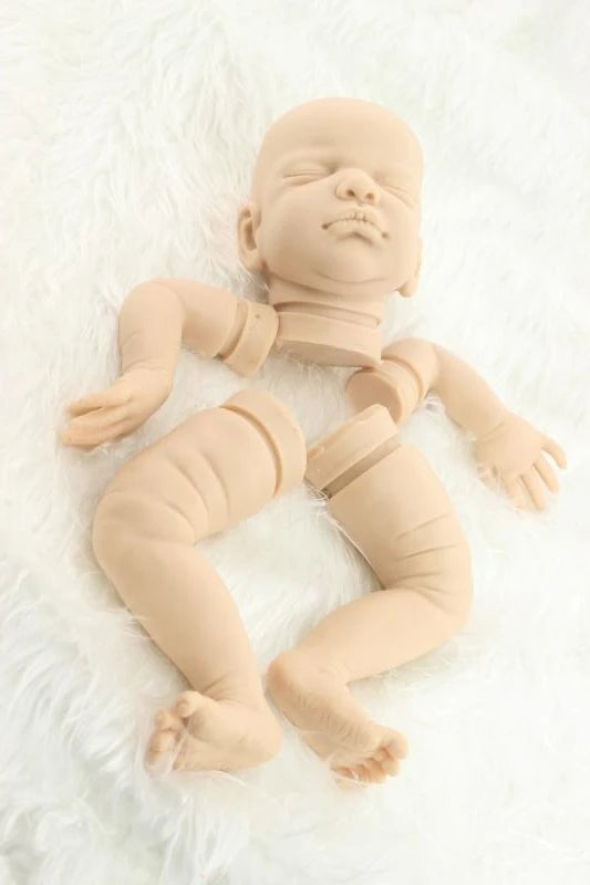 Doll Kit Vinyl Unpainted Reborn Very Soft Real Touch DIY Toy