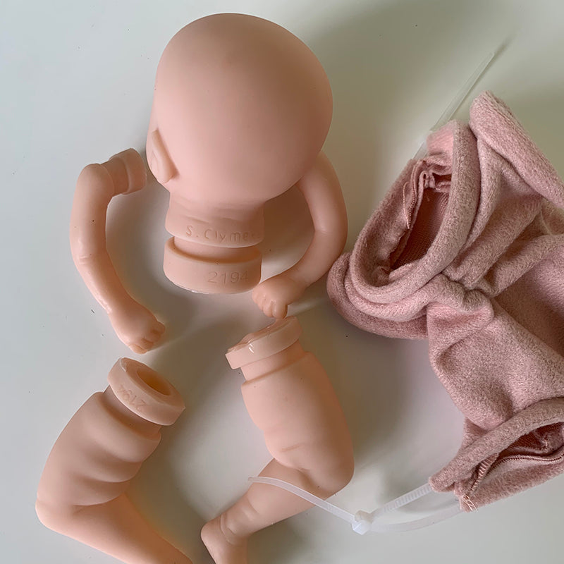 Baby Doll Kit Reborn 8 Inch Unfinished Unpainted Toy Collectibles