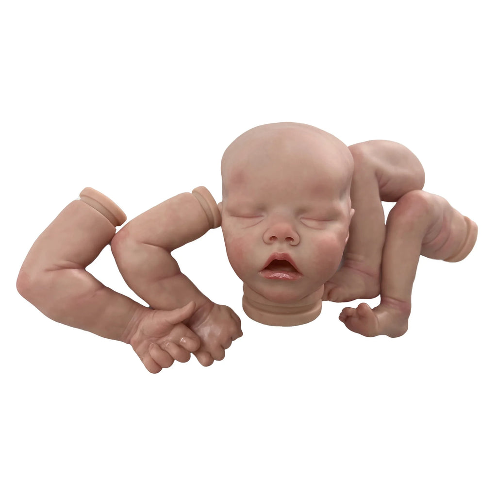 Doll Kit Vinyl 16-Inch Painted Unassembled Reborn Kit DIY Enthusiast