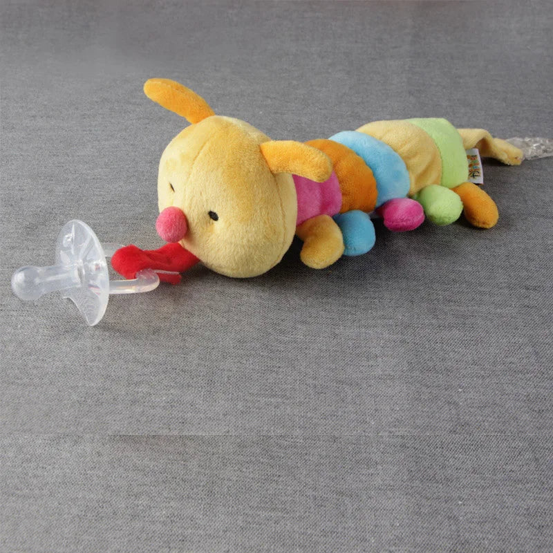 Baby Cute Cartoon Pacifier Chain Clips Newborn Plush Animal Toys  Soother Nipples Holder baby accessories (not include Pacifier)