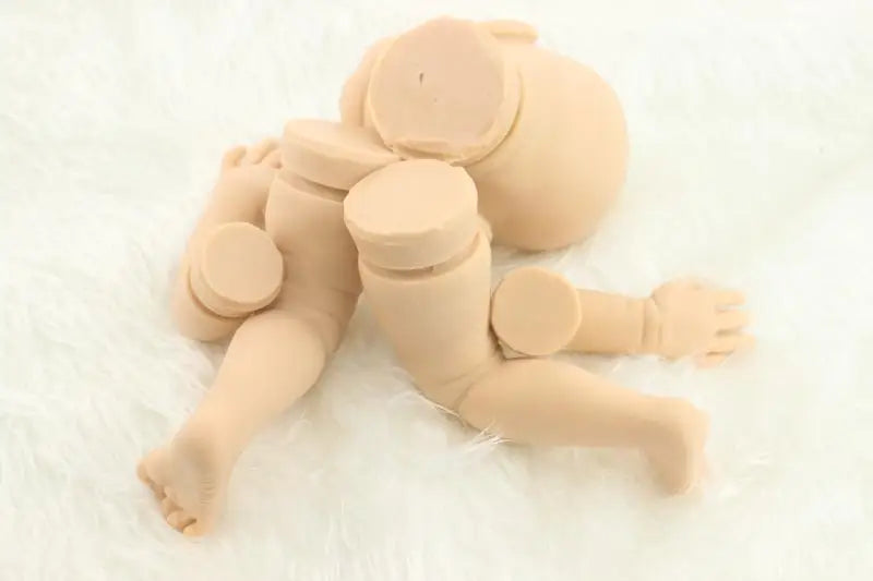 Doll Kit Vinyl Unpainted Reborn Very Soft Real Touch DIY Toy