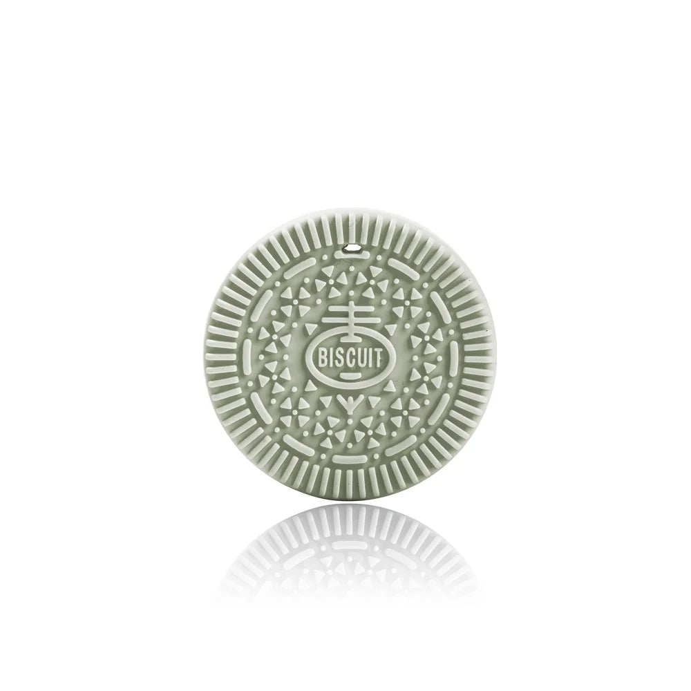 Cookie Silicone Teether Made From 100 Percent Silicone Latex Free Phthalate Free Single Piece Design Teething Comfort
