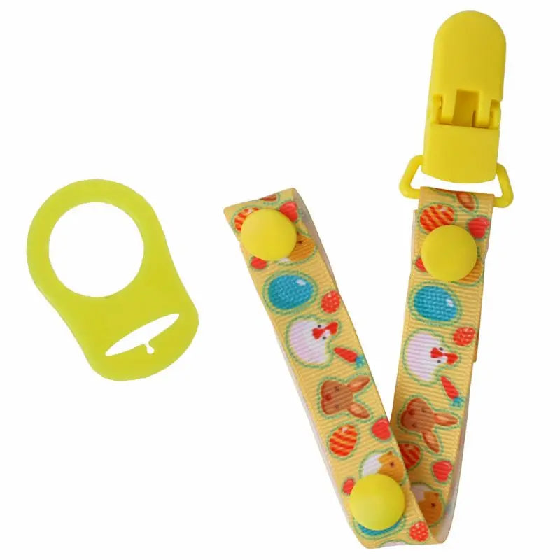 2020 New Baby Pacifier Chain with Holder Clip Adapter for MAM Rings Soother Strap
