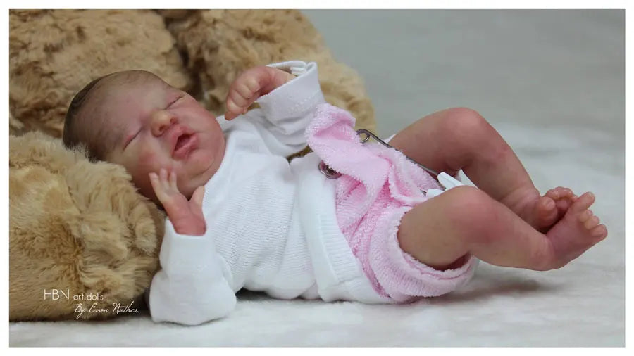 Mini Reborn Doll Clothes Set Soft Cloth Multicolour CE Certified
