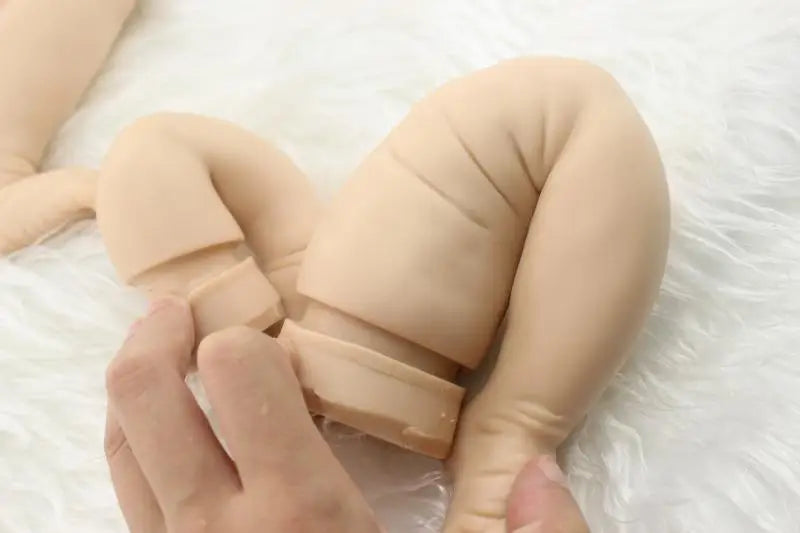 Doll Kit Vinyl Unpainted Reborn Very Soft Real Touch DIY Toy