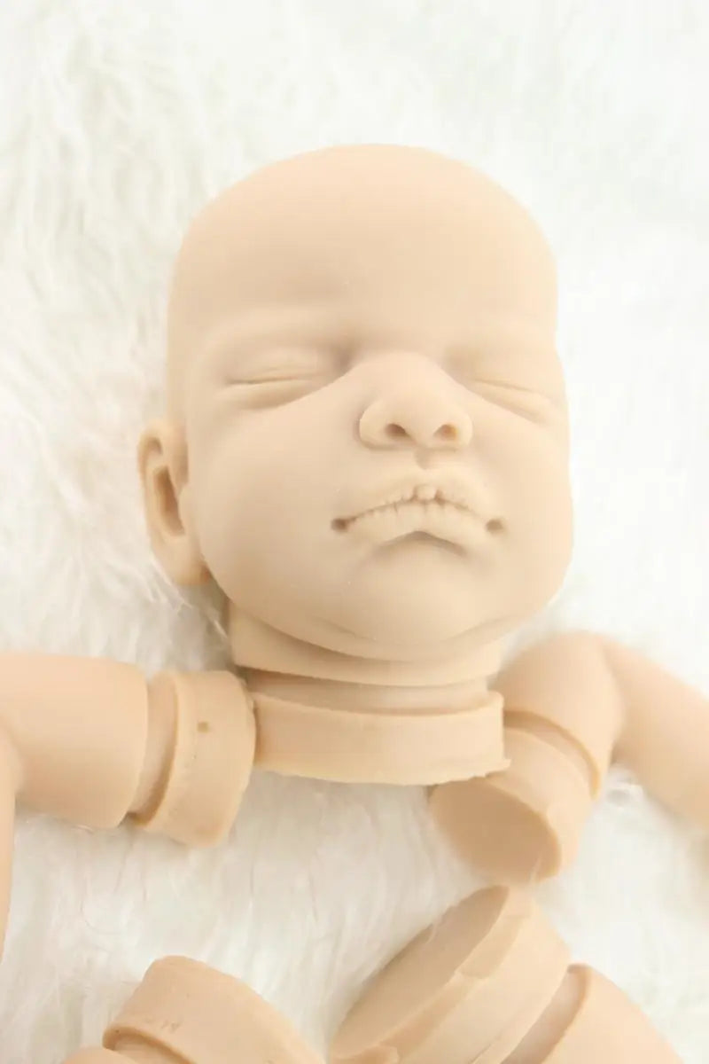 Doll Kit Vinyl Unpainted Reborn Very Soft Real Touch DIY Toy