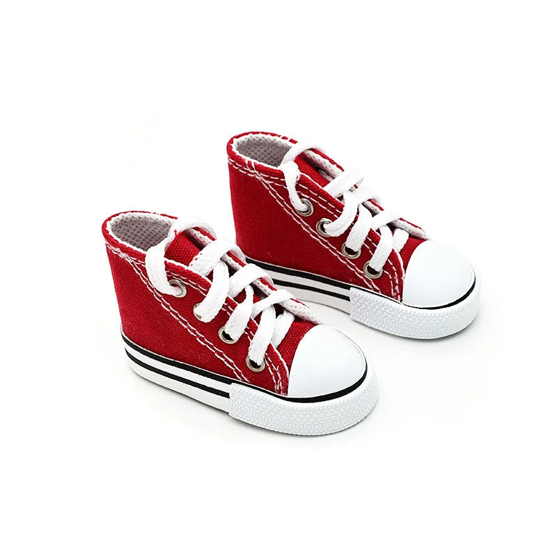 7.5 CM Doll Shoes For 16-18 Inch Dolls And 43 CM Dolls Unisex Soft Cloth Breathable Accessory