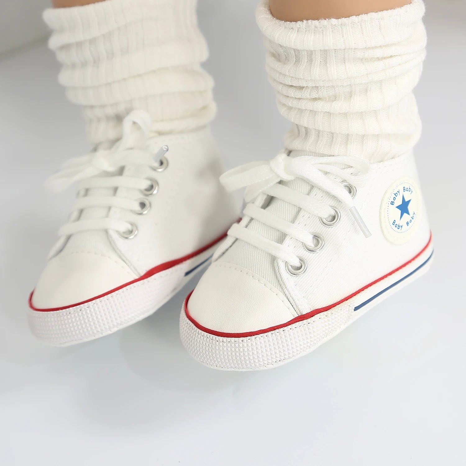 0-18M Baby Canvas Shoes Men and Women Multicolour Classic Baby Casual Shoes Anti-slip Soft Sole First Pair Toddler Infant Shoes
