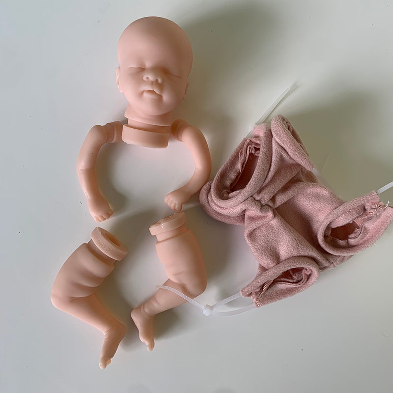 Baby Doll Kit Reborn 8 Inch Unfinished Unpainted Toy Collectibles