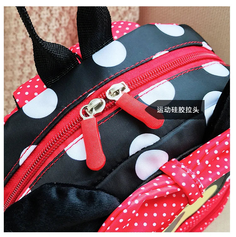 5 Style Disney Cartoon Backpack For Baby Boys Girls Minnie Mickey Mouse Children Lovely Schoolbag Kindergarten Kids Toys