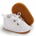 0-18M For Newbor Winter Baby Boots For Boys And Girls Walking Shoes With Lace Up Comfortable And Soft for Pre-School Children