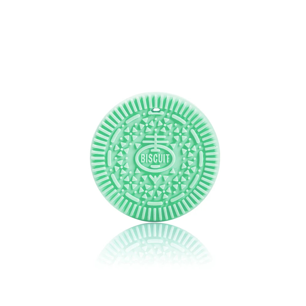 Cookie Silicone Teether Made From 100 Percent Silicone Latex Free Phthalate Free Single Piece Design Teething Comfort