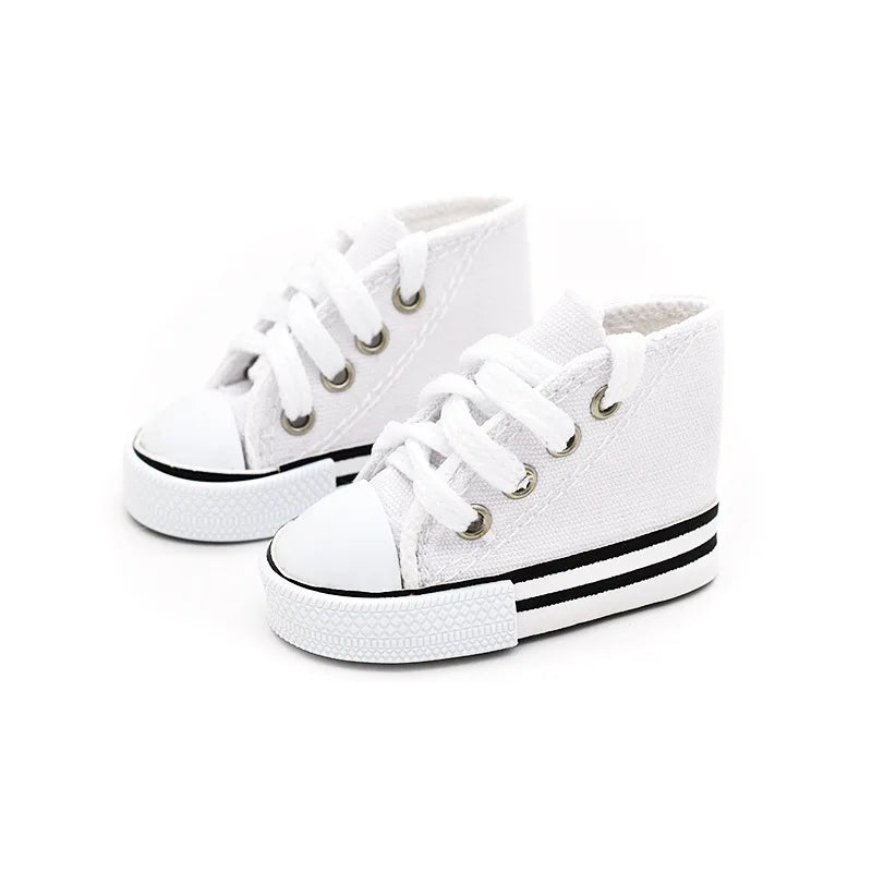 Hot sale 7.5 cm Doll Shoes For 16-18 Inch unisex Doll & New Born Baby Doll 43 cm & Our Generation Doll Clothes Accessories