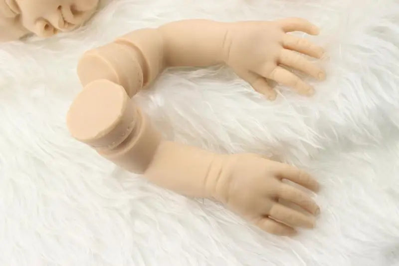 Doll Kit Vinyl Unpainted Reborn Very Soft Real Touch DIY Toy
