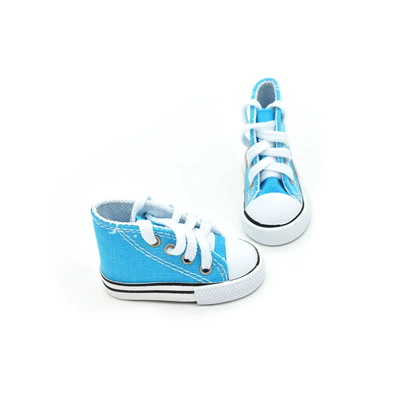 7.5 CM Doll Shoes For 16-18 Inch Dolls And 43 CM Dolls Unisex Soft Cloth Breathable Accessory