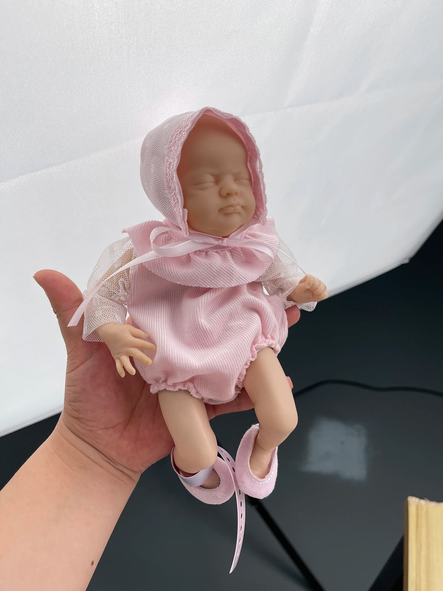 Mini Reborn Doll Clothes Set Soft Cloth Multicolour CE Certified