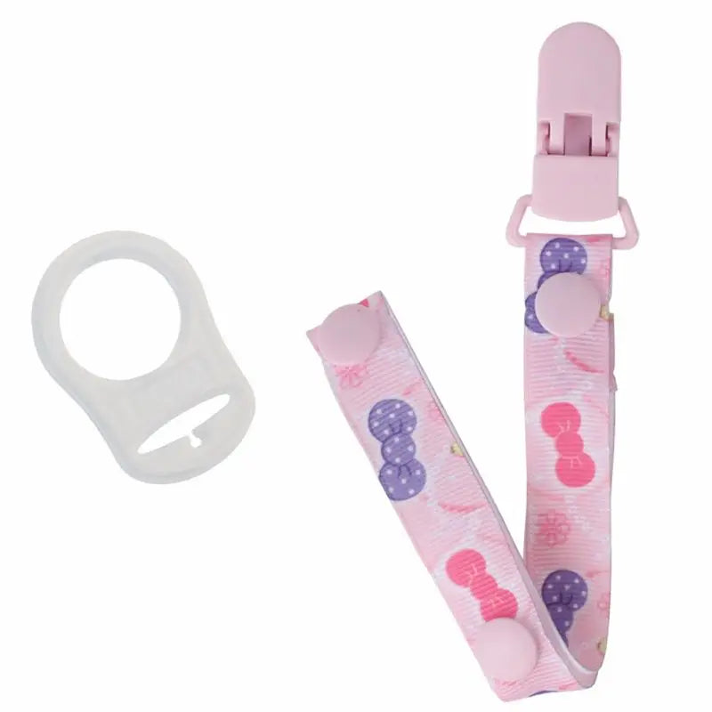 2020 New Baby Pacifier Chain with Holder Clip Adapter for MAM Rings Soother Strap