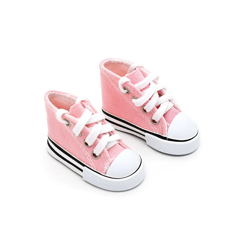 Hot sale 7.5 cm Doll Shoes For 16-18 Inch unisex Doll & New Born Baby Doll 43 cm & Our Generation Doll Clothes Accessories