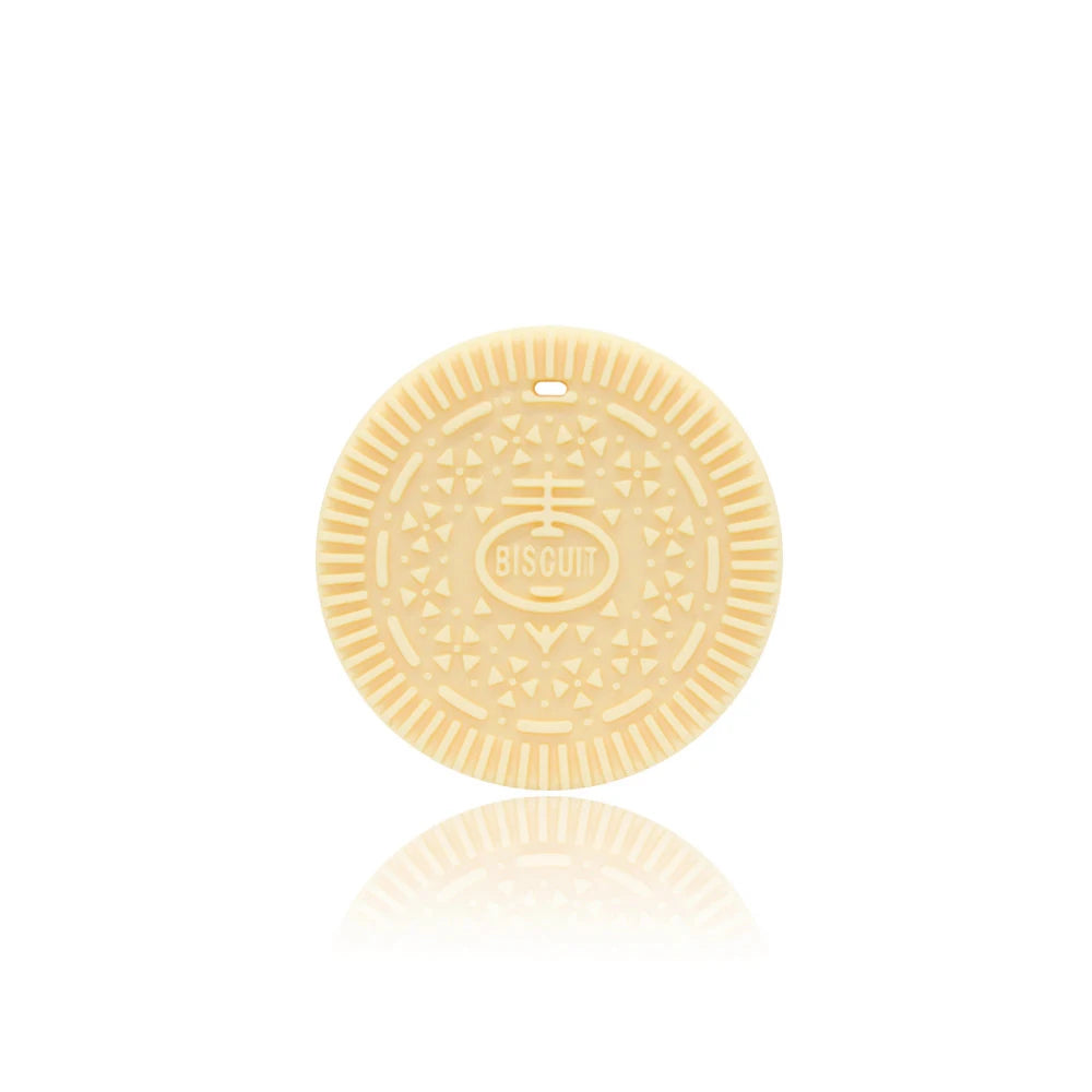 Cookie Silicone Teether Made From 100 Percent Silicone Latex Free Phthalate Free Single Piece Design Teething Comfort
