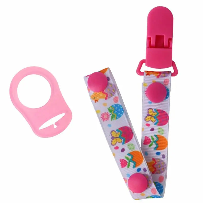 2020 New Baby Pacifier Chain with Holder Clip Adapter for MAM Rings Soother Strap