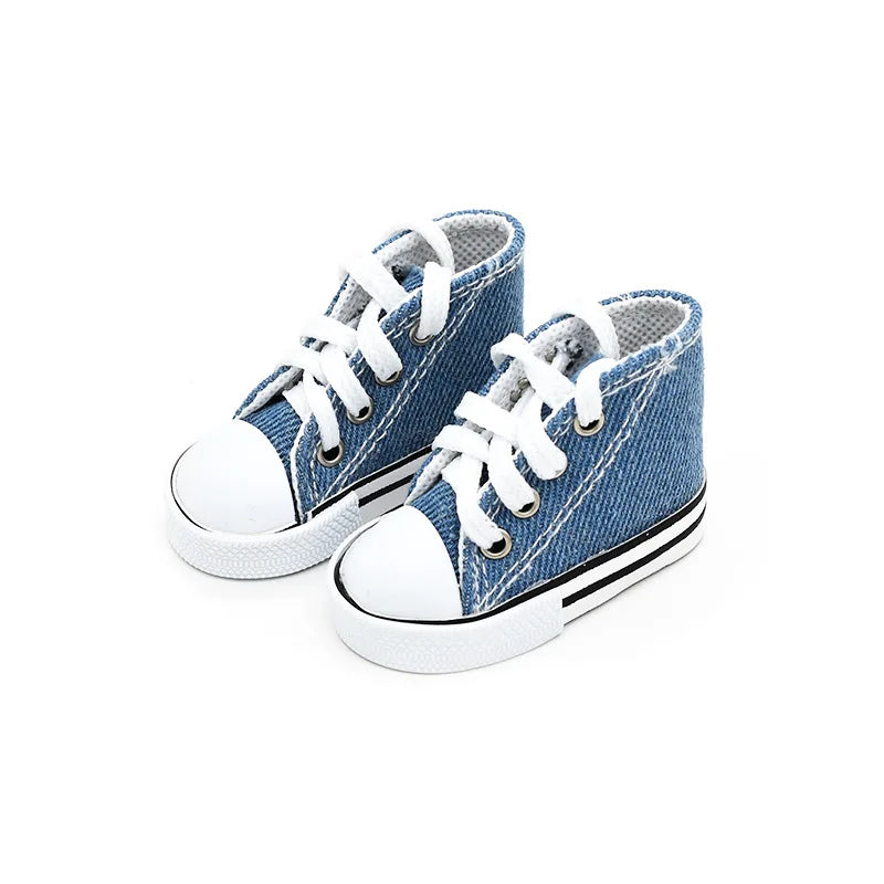 7.5 CM Doll Shoes For 16-18 Inch Dolls And 43 CM Dolls Unisex Soft Cloth Breathable Accessory