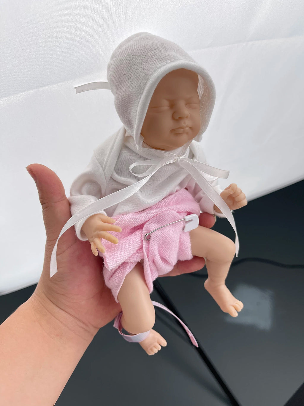 Mini Reborn Doll Clothes Set Soft Cloth Multicolour CE Certified