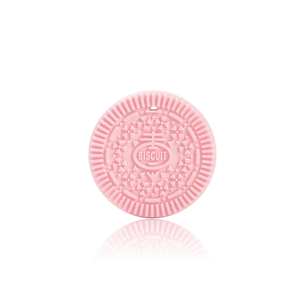 Cookie Silicone Teether Made From 100 Percent Silicone Latex Free Phthalate Free Single Piece Design Teething Comfort