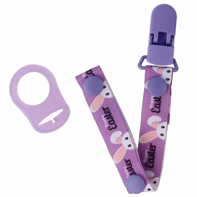 2020 New Baby Pacifier Chain with Holder Clip Adapter for MAM Rings Soother Strap