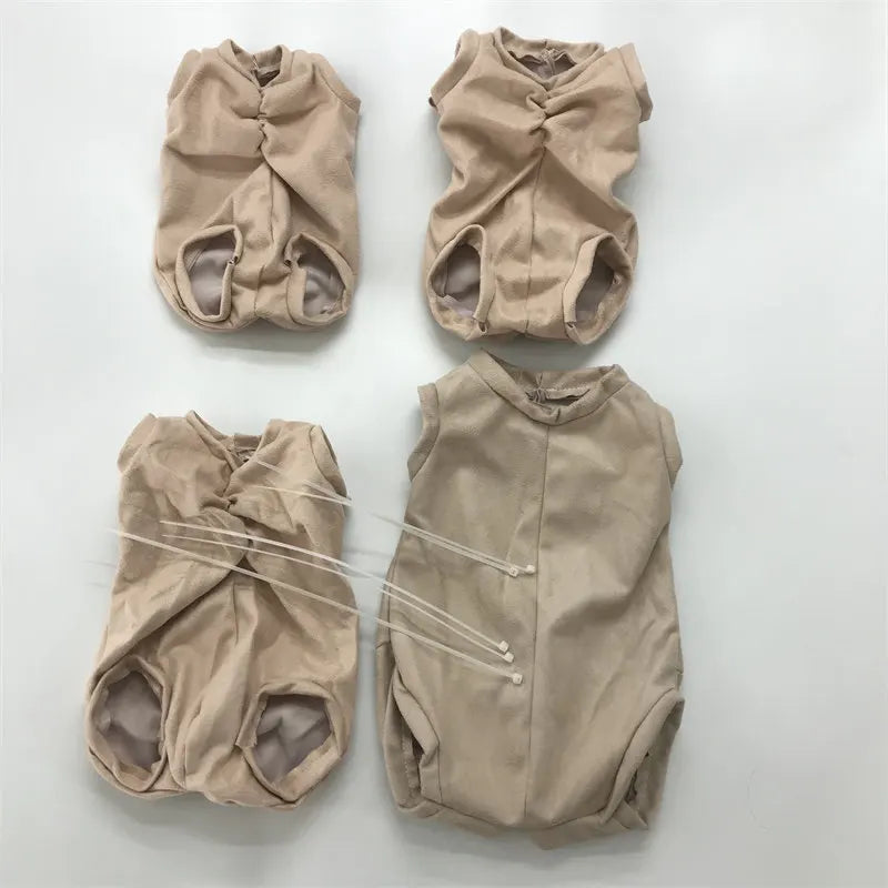 New 18 22 24 28 inch Reborn Baby Polyester Fabric Cloth Fit For Different Size of Reborn Dolls DIY Doll Accessory