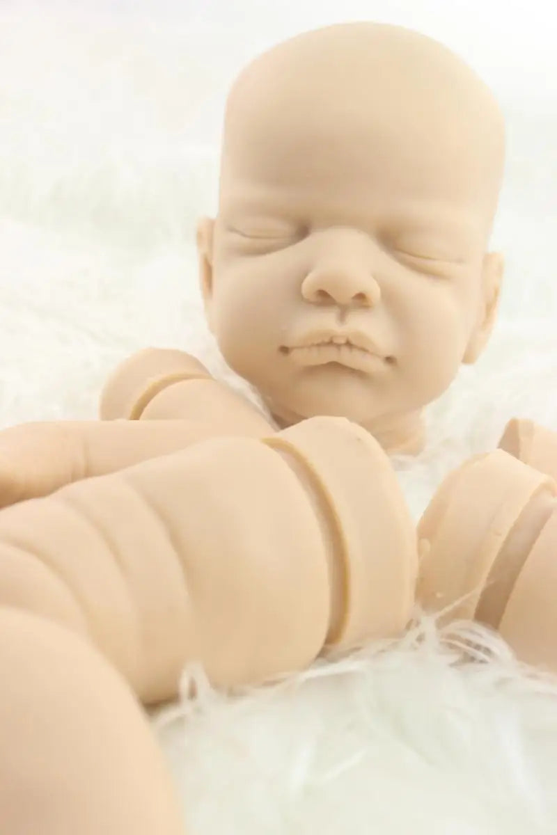 Doll Kit Vinyl Unpainted Reborn Very Soft Real Touch DIY Toy