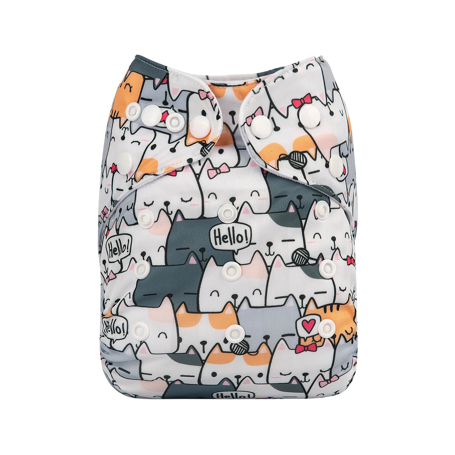 Cloth Diaper Reusable Washable For Baby 3 To 15 Kg With Microfiber Insert Absorbent Everyday Comfort