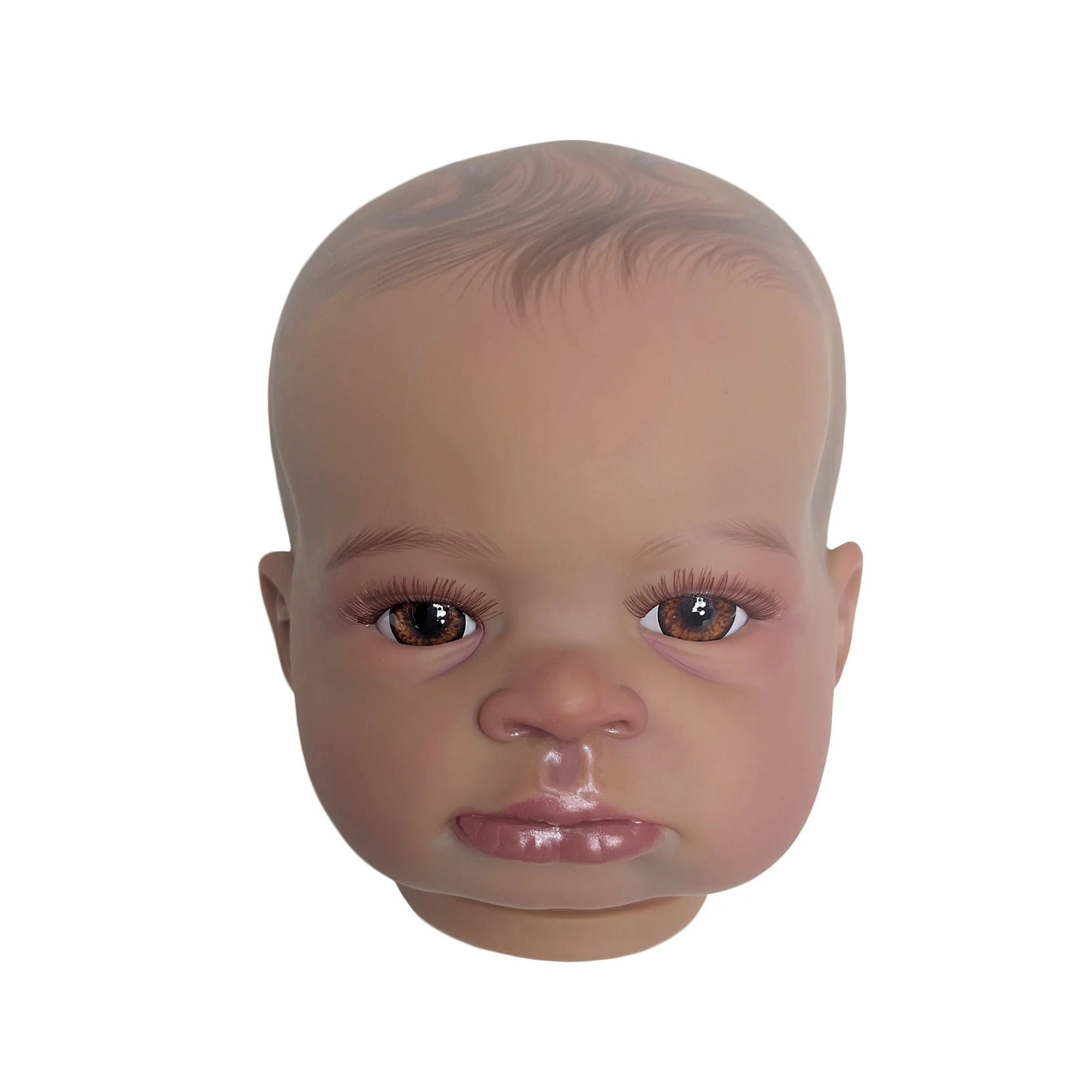 Doll Kit Vinyl Dark Skin 18-20 Inch Starting Point For DIY Reborn