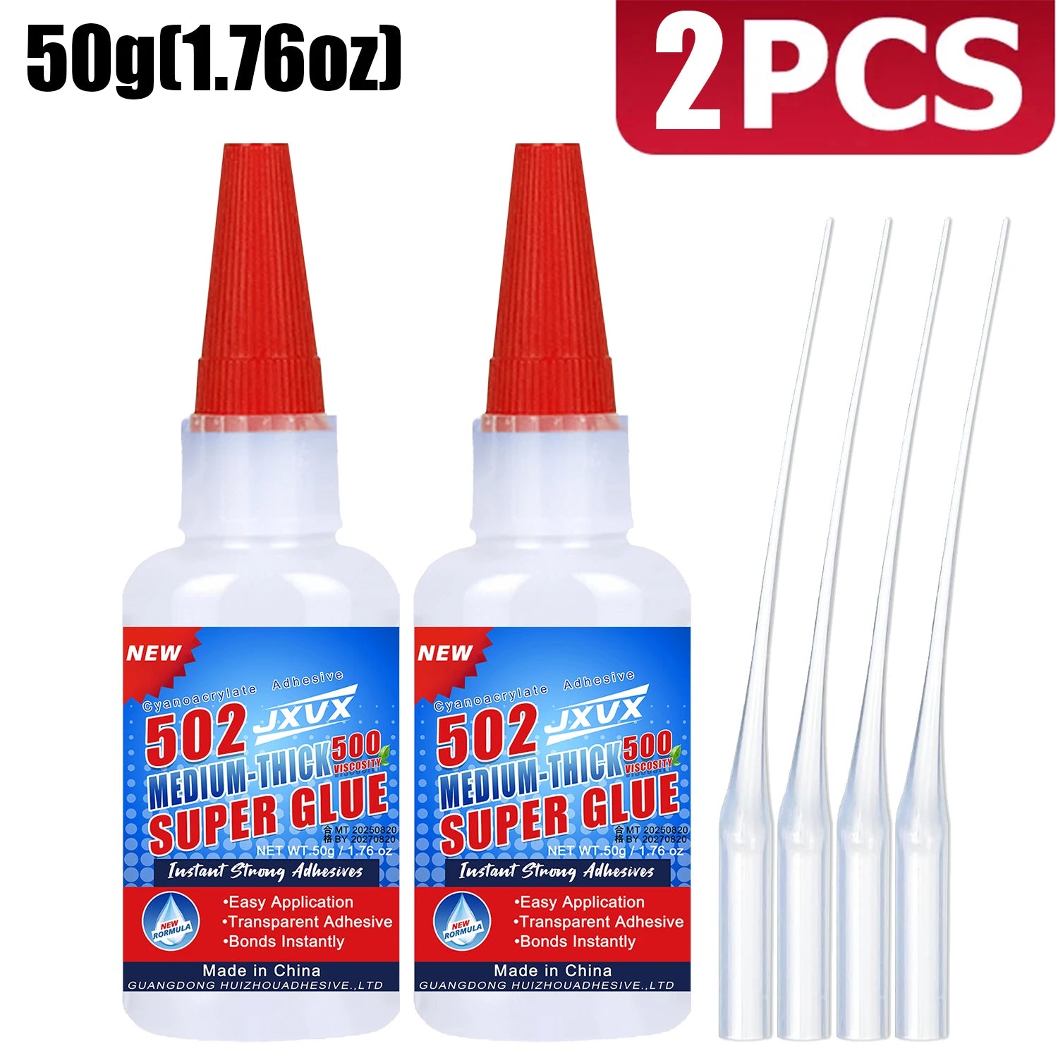 Your Quick 50g Cyanoacrylate Instant Adhesive For Plastic Metal Wood Glass Ceramics Waterproof Bond