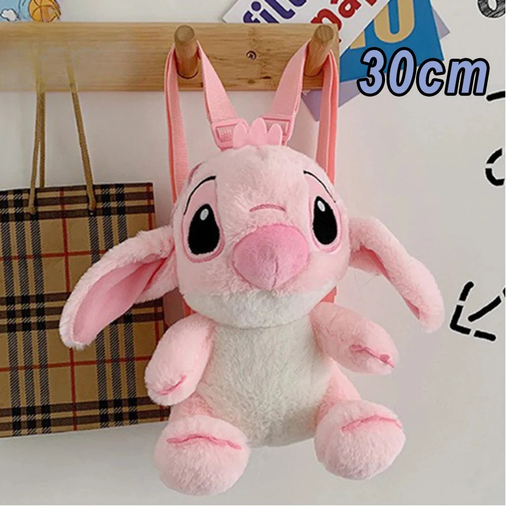 Backpack Plush Disney Stitch Big Capacity For School Days