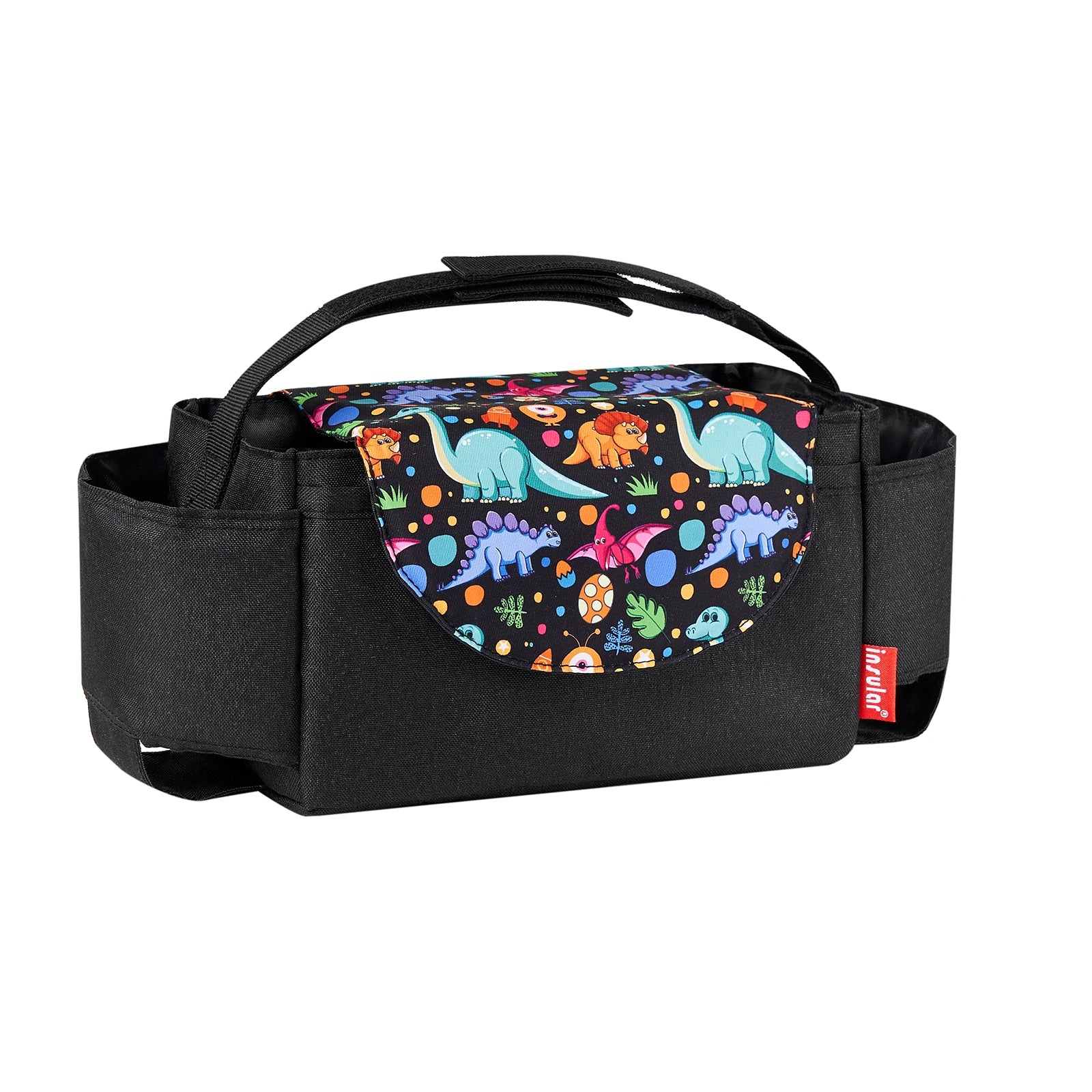 Insular Diaper Bag With Bottle Insulation Pockets Mummy Storage Bag For Baby Essentials Stroller Accessories