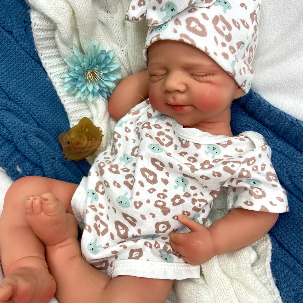 20 Inch Full Body Silicone Reborn Baby Girl/Boy Anatomically Correct Realistic 3D Skin Tone