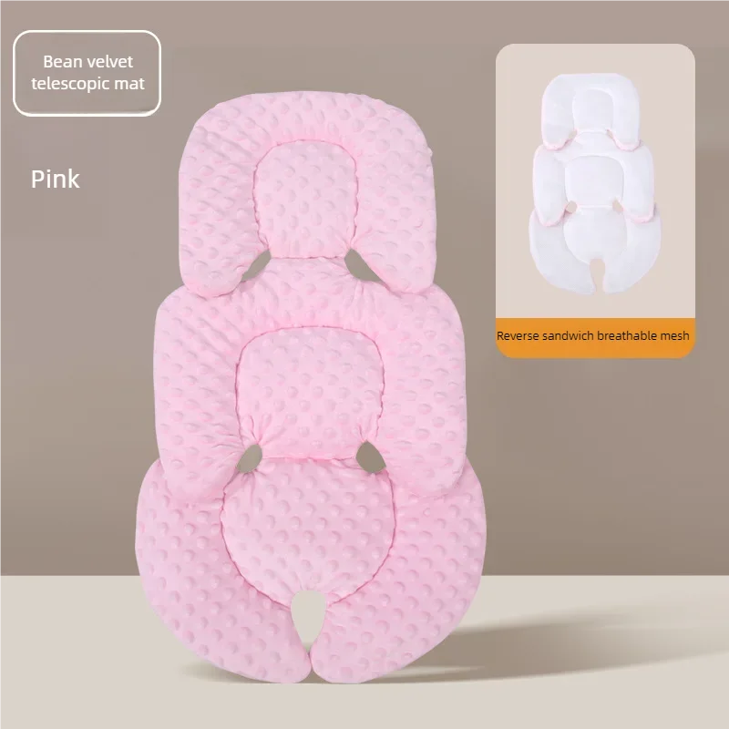 Stroller Cushion Mesh Breathable All-Season Two-Sided Universal Fit