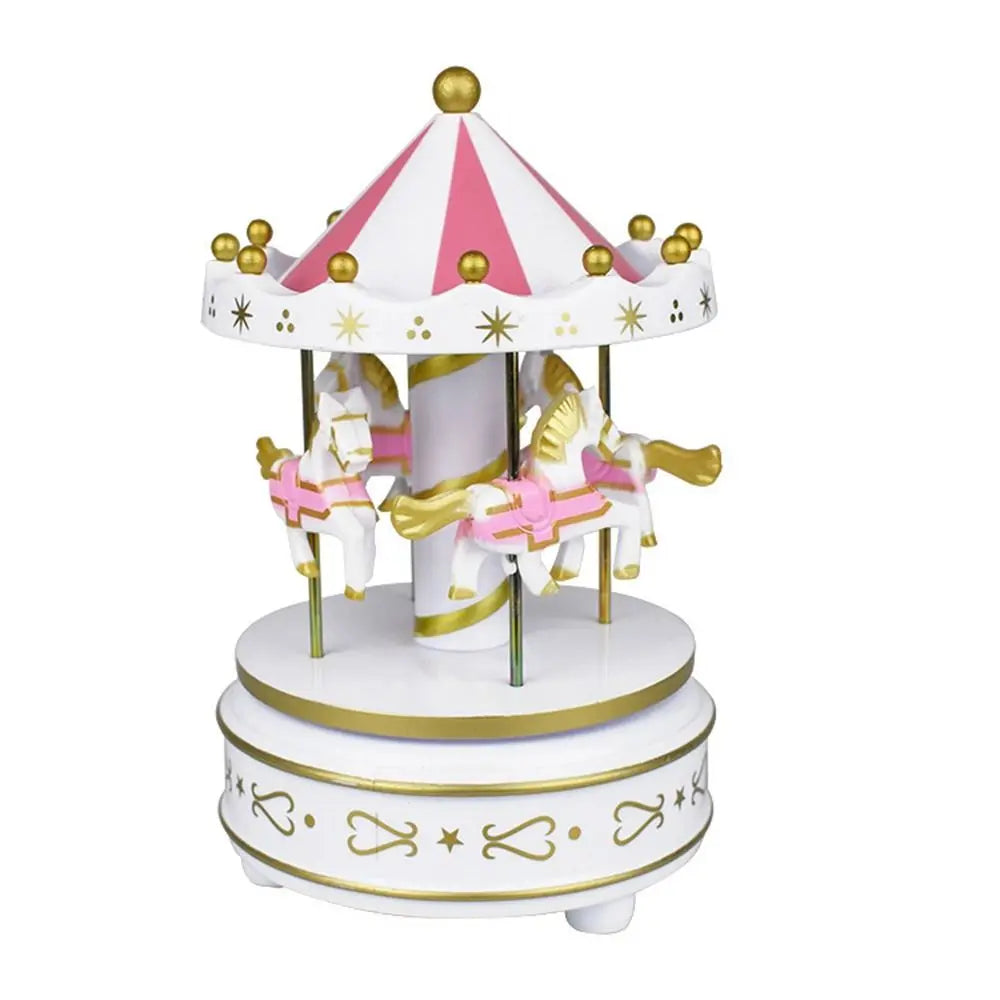 Creative Fantasy Ferris Wheel Music Box Ornament Hand-Cranked