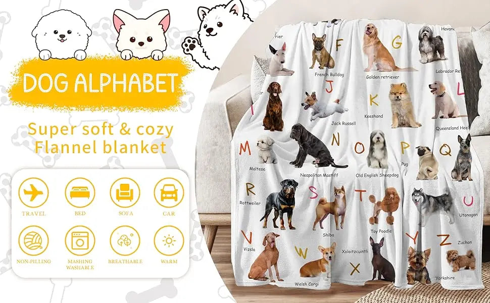 Beatrix Potter Peter Rabbit Classic Illustration Plush Fleece Blanket Soft Warm Cozy Bed Sofa Throw Kids Adults Nursery Decor Gi