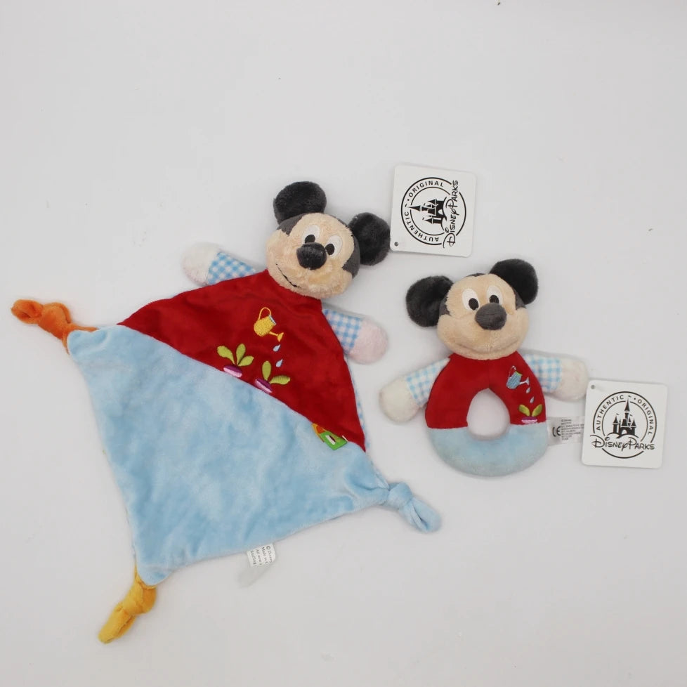 Disney Plush And Blanket Gift Set Polyester Colourful Five Pals