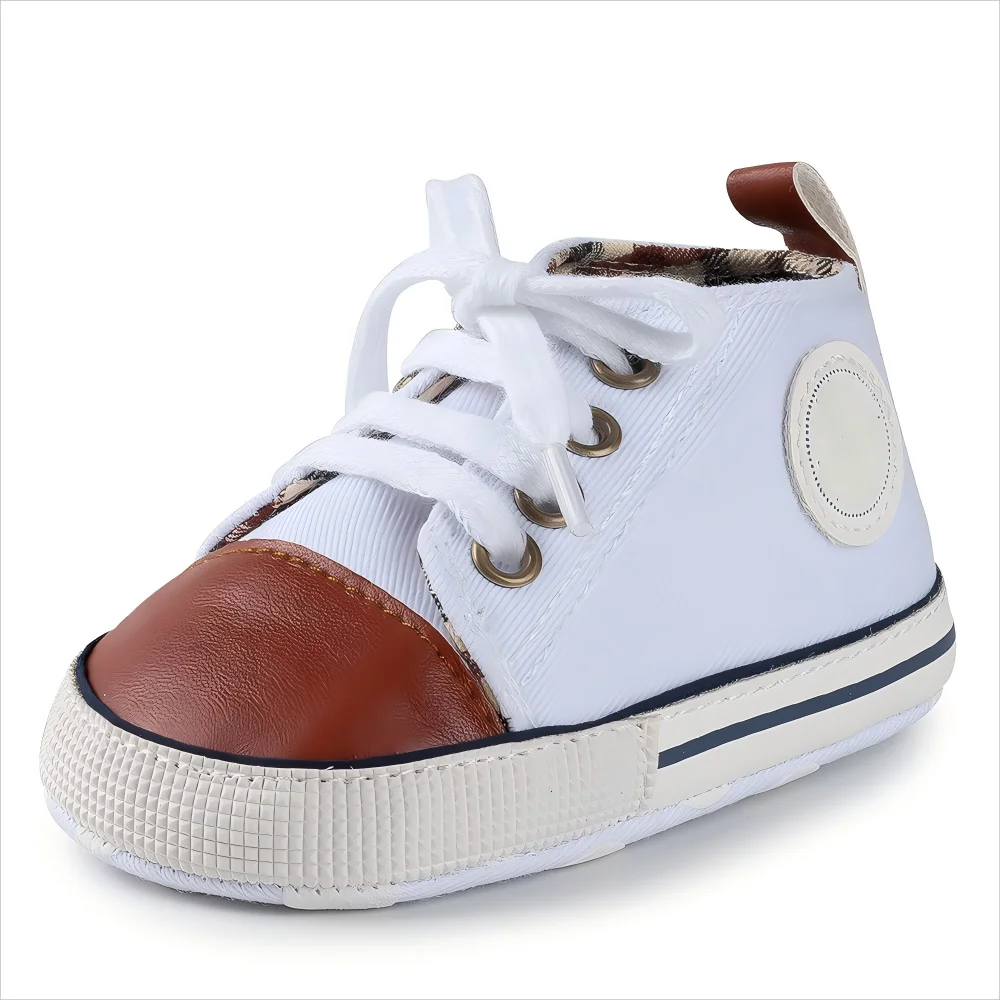 Unisex Baby Canvas Shoes 0 To 18 Months Multicolor Classic Casual Anti Slip Soft Sole First Walkers