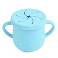 Baby Silicone Feeding Cups Portable Drinkware Sippy Food Food Grade Learning Cups For Toddlers Storage Snack Container BPA FREE