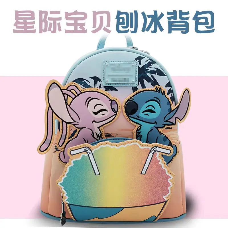 Hot Loungefly Disney co-branded Winnie the Pooh small size rainy day series backpack waterproof fashion children's bag