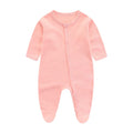 Newborn Bodysuit Cotton Autumn and Winter Long Sleeve Baby Onesies Soft Baby Clothes Footed Onesies Cartoon Boys Romper 0-9Month