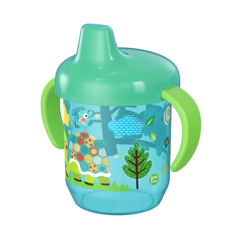 Unbranded Baby Cup Plastic Clear Duckbill Spout and Handles