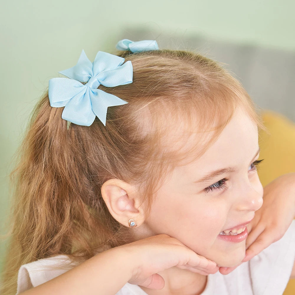 25/30/40/50/60Pcs 3inch Sunflower Hairclips for Children's Hair Accessories Wholesale Kids Baby Hairpin Girls Headclip