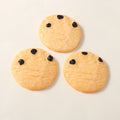 4pcs Cute Simulation Food Charms Kids Toys Resin Croissants Puffs Waffles Cookies Pendants for Necklace Keychain Jewelry DIY